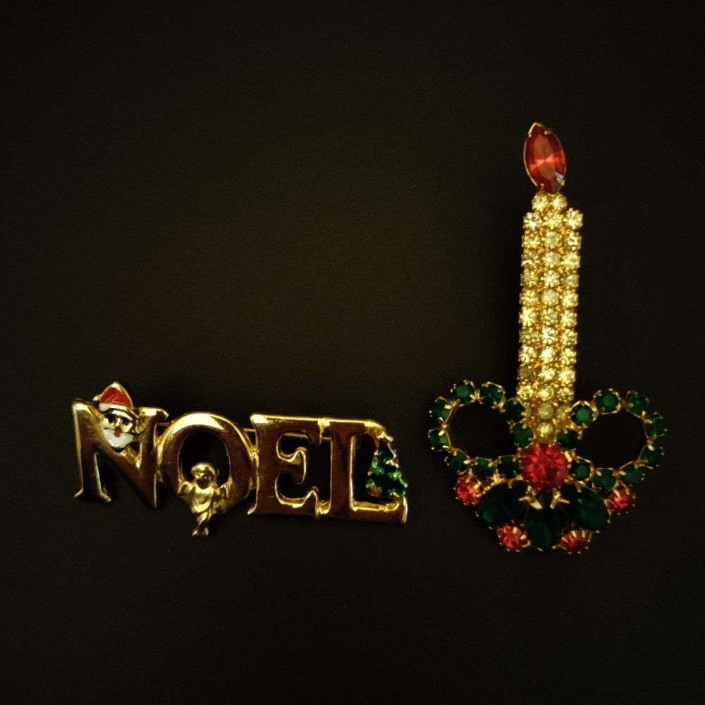 Christmas Brooches